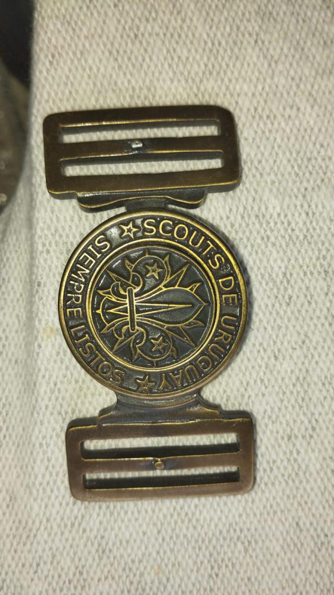 hebilla Scouts de Uruguay